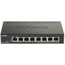 Switch D-LINK DGS-1100-08PV2/E 8-port smart managed Layer2 Gigabit PoE+