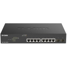 Switch D-LINK DGS-1100-10MPV2/E 10-Port smart managed Layer2 Gigabit PoE+