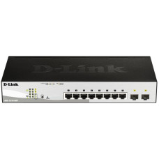 Switch D-LINK DGS-1210-08P/E 8-Port smart managed Layer2/3 Gigabit PoE+