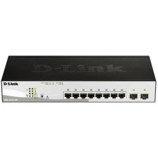 Switch D-LINK DGS-1210-10P/E 10-Port smart managed Layer2/3 Gigabit PoE+