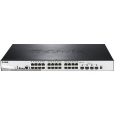 Switch D-LINK DGS-1510-28XMP/E 28-Port smart managed Layer2/3 Gigabit PoE+