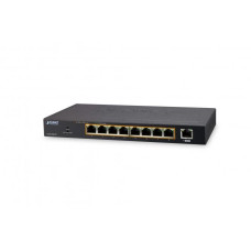 Switch Planet POE+ 802.3at 9xGigabit RJ45 (8xPoE) 100 W Switch Planet POE+ 802.3at 9xGigabit RJ45 (8xPoE) 100 W