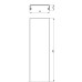 Abdeckung Unex 40 aus U23X - Länge 2m Abdeckung Unex 40 aus U23X - Länge 2m