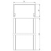 Abdeckung Unex 45x75 aus U23X - Länge 2m Abdeckung Unex 45x75 aus U23X - Länge 2m