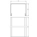 Abdeckung Unex 60x75 aus U23X - Länge 2m