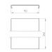 Abdeckung Unex 90mm aus U23X - Länge 3m Abdeckung Unex 90mm aus U23X - Länge 3m