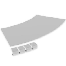 Abdeckung Unex Bogen 45° 300 R600 aus U23X