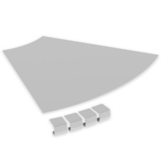 Abdeckung Unex Bogen 45° 500 R300 aus U23X