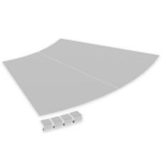 Abdeckung Unex Bogen 45° 600 R600 aus U23X Abdeckung Unex Bogen 45° 600 R600 aus U23X