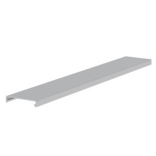 Unex Abdeckung Breite 75 mm aus U23X Grau RAL 7035 - Länge 3m