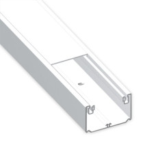 Brüstungskanal Unex 70x100 mit 1 Abdeckung (80mm) aus U23X - Länge 2m