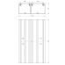 Brüstungskanal Unex 70x170 mit 2 Abdeckungen (65 und 80 mm) aus U23X - Länge 2m Brüstungskanal Unex 70x170 mit 2 Abdeckungen (65 und 80 mm) aus U23X - Länge 2m
