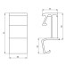 Deckelabstandshalter Unex aus U48X Deckelabstandshalter Unex aus U48X