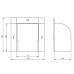 Durchführung Unex gebogen 60x75 aus U24X Durchführung Unex gebogen 60x75 aus U24X