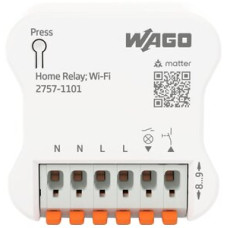 EB-RF-Schaltaktor WAGO Home matter 1-Kan 16A 3680W 200-240V 1xDI IP00