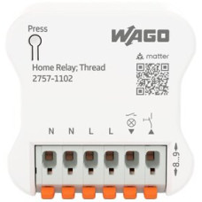 EB-RF-Schaltaktor WAGO Home matter 1-Kan 16A 3680W 200-240V 1xDI IP00