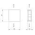 Endstück Unex 35x35 aus U24X Endstück Unex 35x35 aus U24X