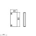 Endstück Unex 40x90 aus U24X