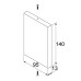 Endstück Unex 95x140 aus U24X