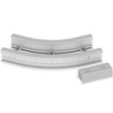 Flachbogen 45° Unex 135x300 R600 aus U23X