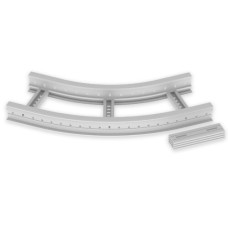 Flachbogen 45° Unex 85x300 R600 aus U23X