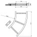 Flachbogen 45° Unex 85x500 R600 aus U23X