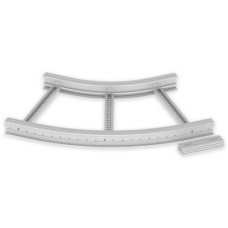 Flachbogen 45° Unex 85x600 R600 aus U23X