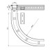 Flachbogen 90° Unex 135x200 R600 aus U23X