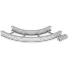 Flachbogen 90° Unex 135x500 R600 aus U23X