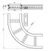 Flachbogen 90° Unex 85x300 R300 aus U23X