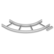 Flachbogen 90° Unex 85x400 R600 aus U23X