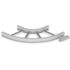 Flachbogen 90° Unex 85x500 R300 aus U23X