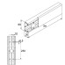 Installationskanal Unex 30x60 aus U23X - Länge 3m