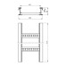 Isolierende Kabelleiter Unex 85x300 aus U23X - Länge 3m