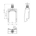 Kabelschelle Unex Ø46-52 aus U48X