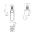 Kabelschelle Unex Ø8-12 aus U48X