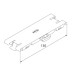 Klammern Unex 130 aus U24X für installationskanal 60x130 aus U23X