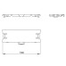 Klammern Unex 150 aus U24X für installationskanal 60x150 aus U23X