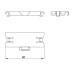 Klammern Unex 90 aus U24X für installationskanal 40/60x90 aus U23X