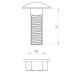 Schrauben Unex DIN 603 M 8x25 Edelstahl AISI 316