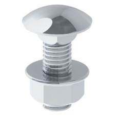 Schrauben Unex DIN 603 M 8x25 Edelstahl AISI 316