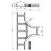 T-Stück Unex 85x300 R300 aus U23X