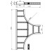 T-Stück Unex 85x400 R600 aus U23X