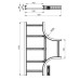 T-Stück Unex 85x500 R300 aus U23X