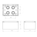 Verbindungs-u. Abzweigdose Unex 110x150 aus U24X