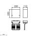 Verbindungs- und Abzweigdose Unex 60x150 aus U24X