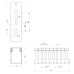 Verdrahtungskanal Unex 40x30 aus U23X - Länge 2m Verdrahtungskanal Unex 40x30 aus U23X - Länge 2m
