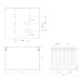 Verdrahtungskanal Unex 80x120 aus U23X - Länge 2m Verdrahtungskanal Unex 80x120 aus U23X - Länge 2m