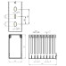 Verdrahtungskanal Unex 80x43 aus U23X - Länge 24m Verdrahtungskanal Unex 80x43 aus U23X - Länge 24m