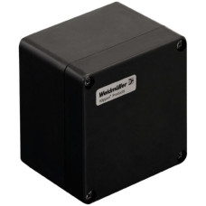 Ex-Polyestergehäuse Weidmüller POK 122x120x90mm glasfaserverstärkt silbergrau